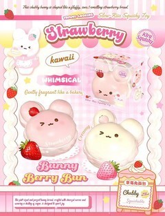 Kira Strawberry Bunny Bread